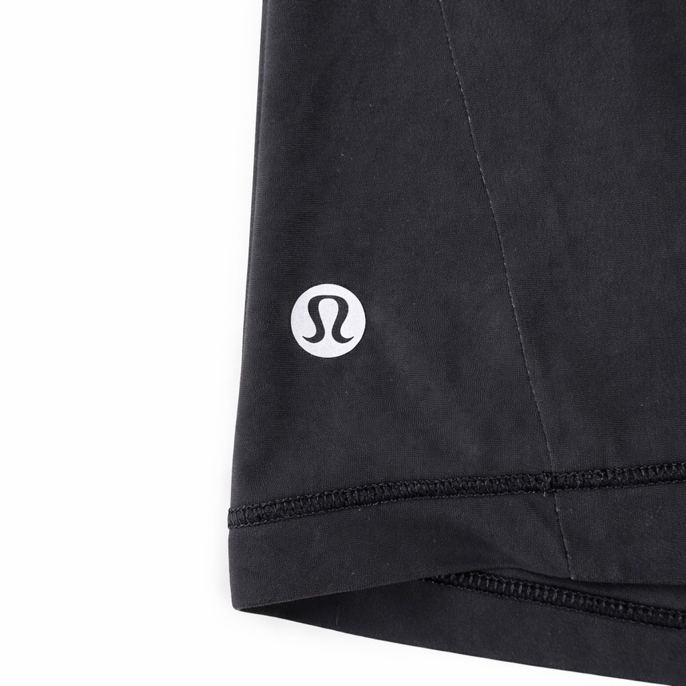 Lululemon Black Perforated Athletic Tank Top Dri-Fit Workout Size M - Picture 4 of 7